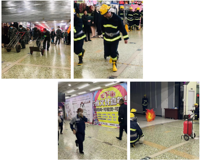 居安思危，防患未“燃”——鞍勤商業(yè)開展消防應(yīng)急逃生演練(圖2)