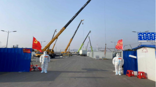 防疫接力，勇戰(zhàn)疫情——鞍勤、溫泉集團全力保障健康驛站項目建設